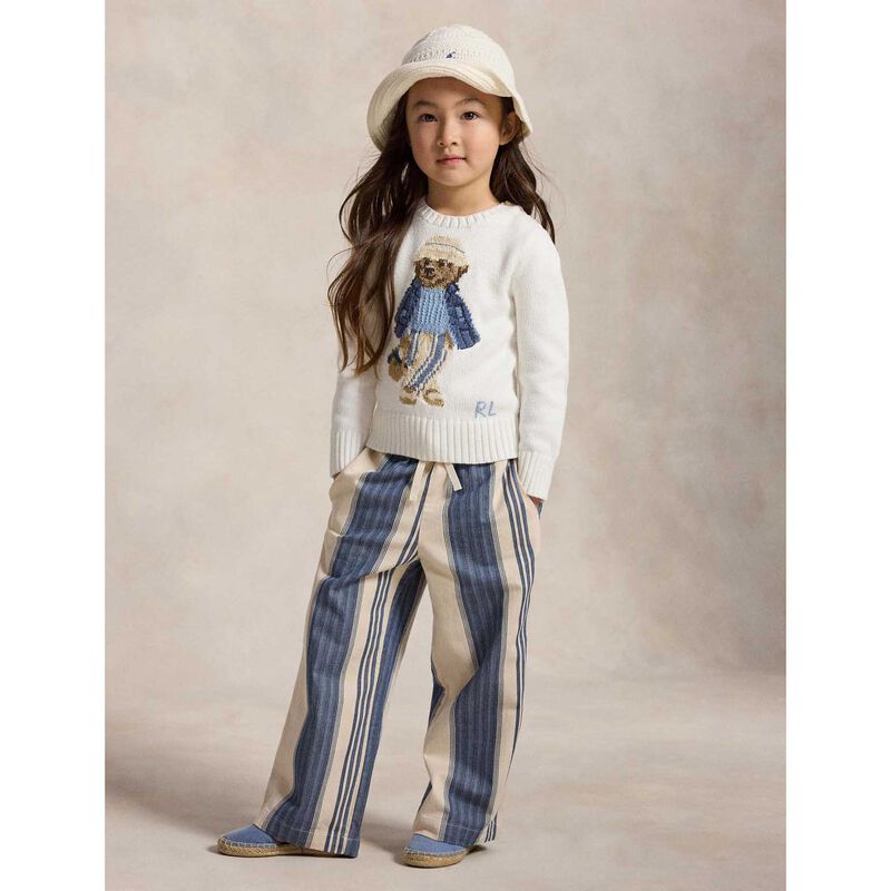 Polo Ralph Lauren Polo Bear Cotton Sweater 3-6Y image number 3